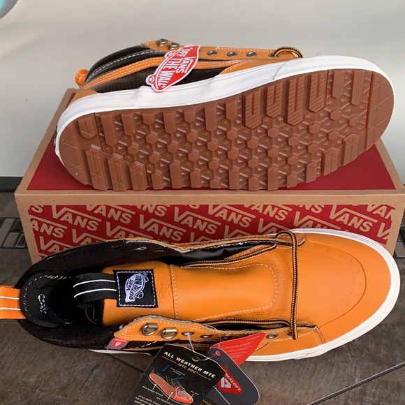 VANS SK8-HI MTE 2.0 DX APRICOT/BLACK MENS - Picture 7 of 16